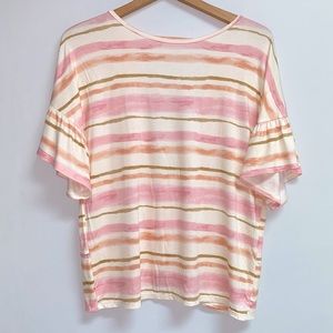 NEW COTTON BLEU TOP - SMALL